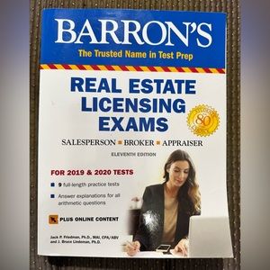 Barron’s Real Estate Licensing Exams for 2019 & 2020 Tests